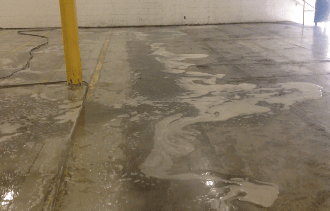 Warehouse floor Pressure Washing Chicago